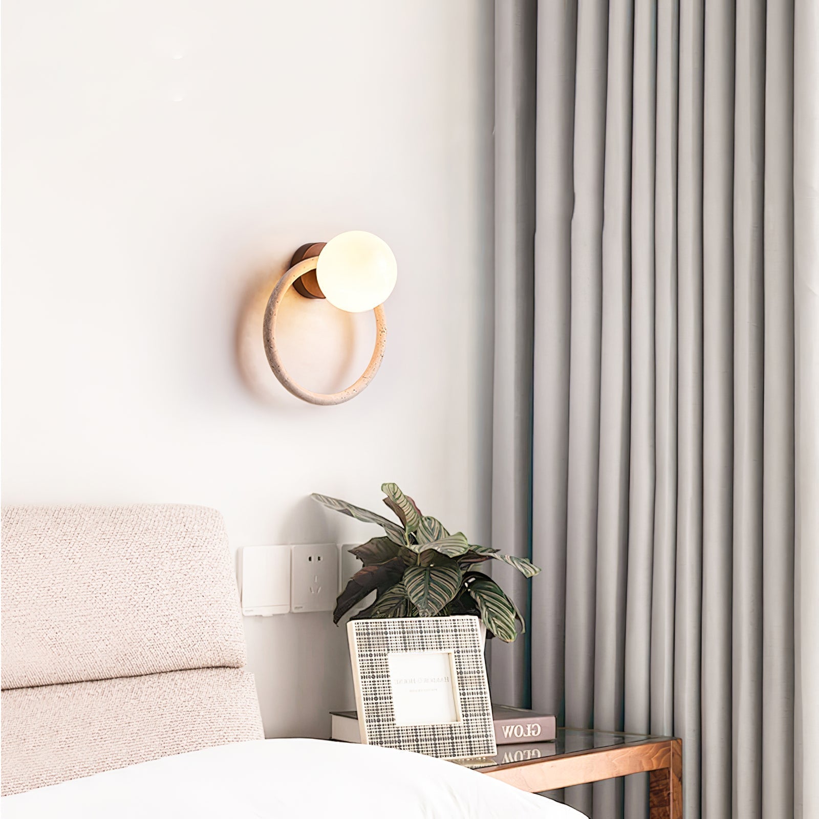 Idoryra Travertine Wall Light - Letslighting