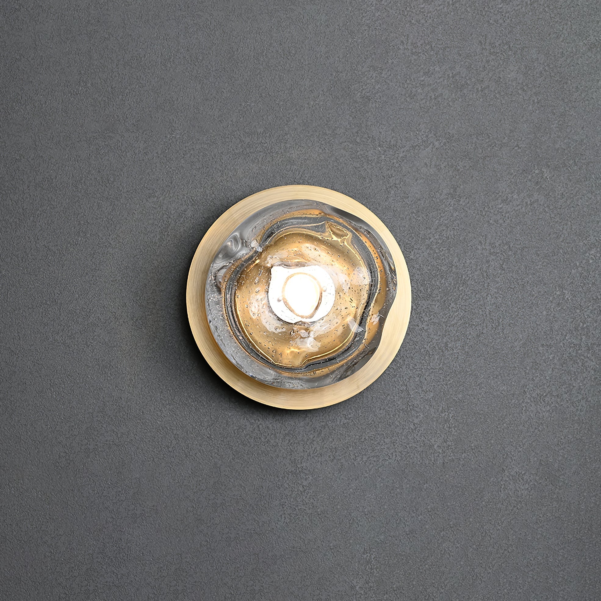 Orrin Molten Glass Wall Light - Blowlighting
