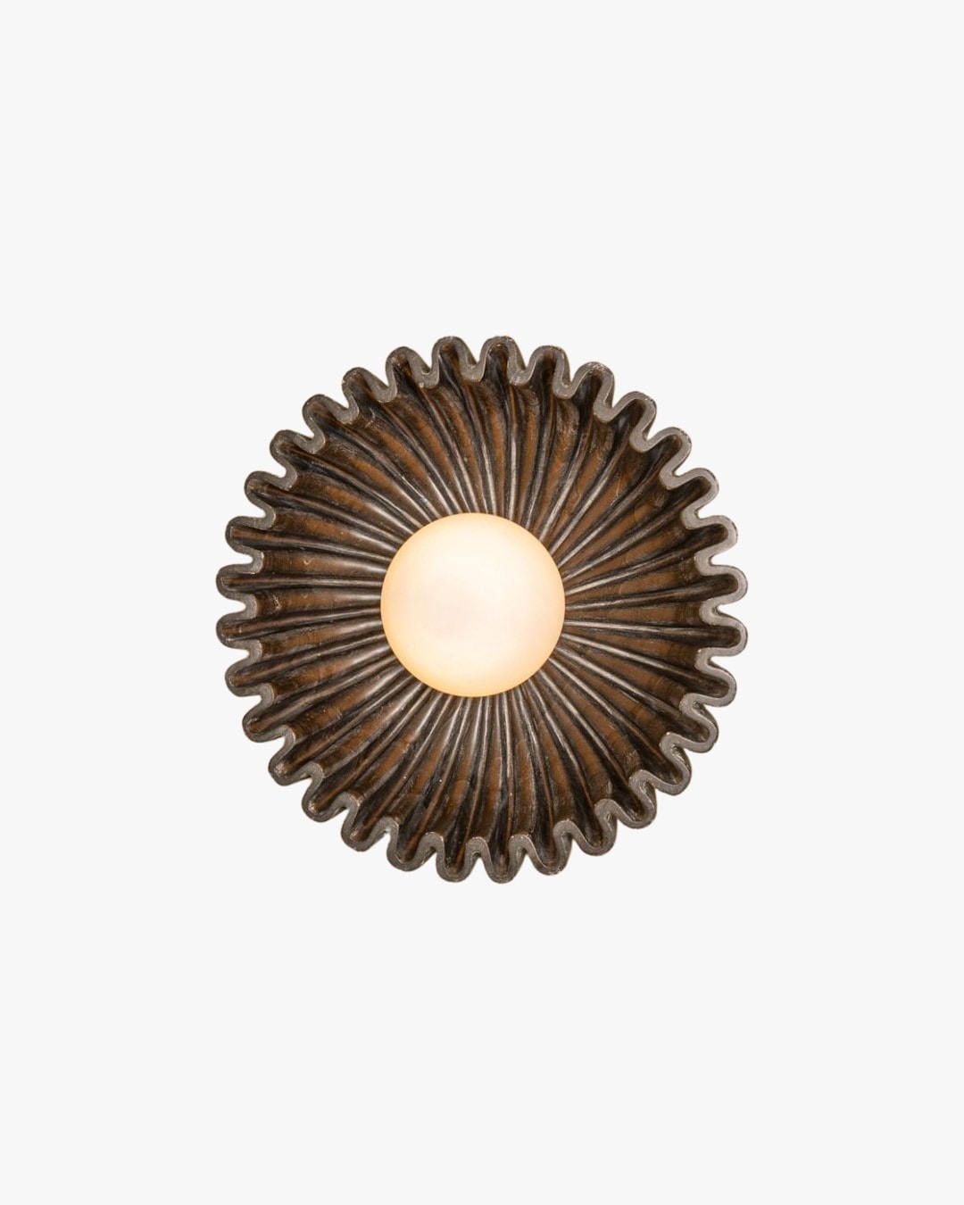 Ivvinen Premium Elegance Marble Glass Wall Lamp - Lamp Copper