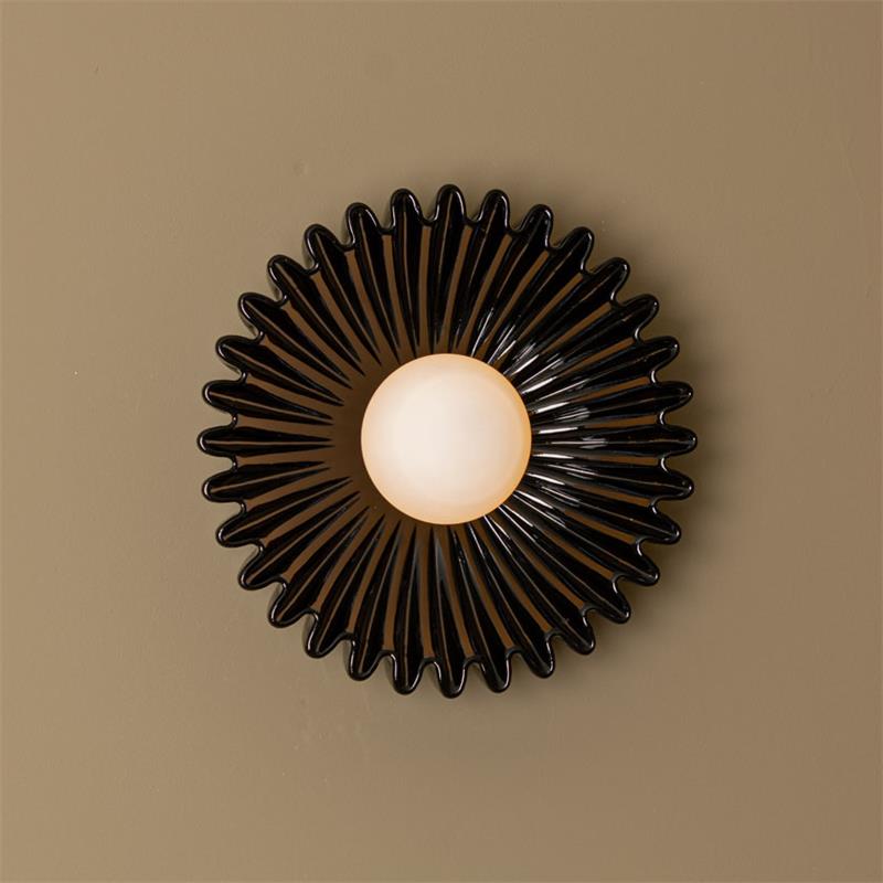 Ivvinen Premium Elegance Marble Glass Wall Lamp - Lamp Copper