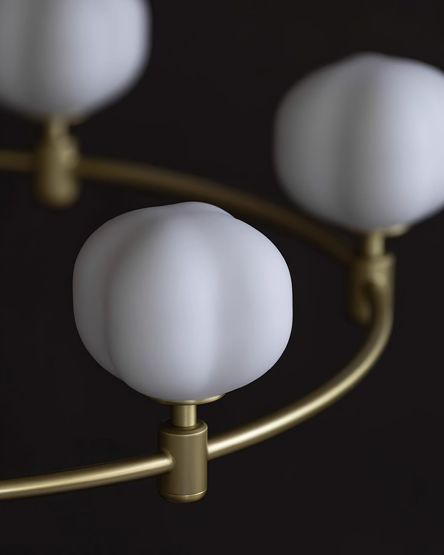 Pallina Chandelier Frosted Globe Ring - Letslighting
