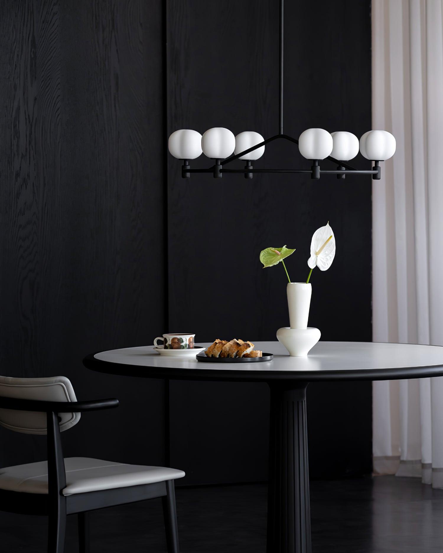 Pallina Chandelier Frosted Globe Ring - Letslighting