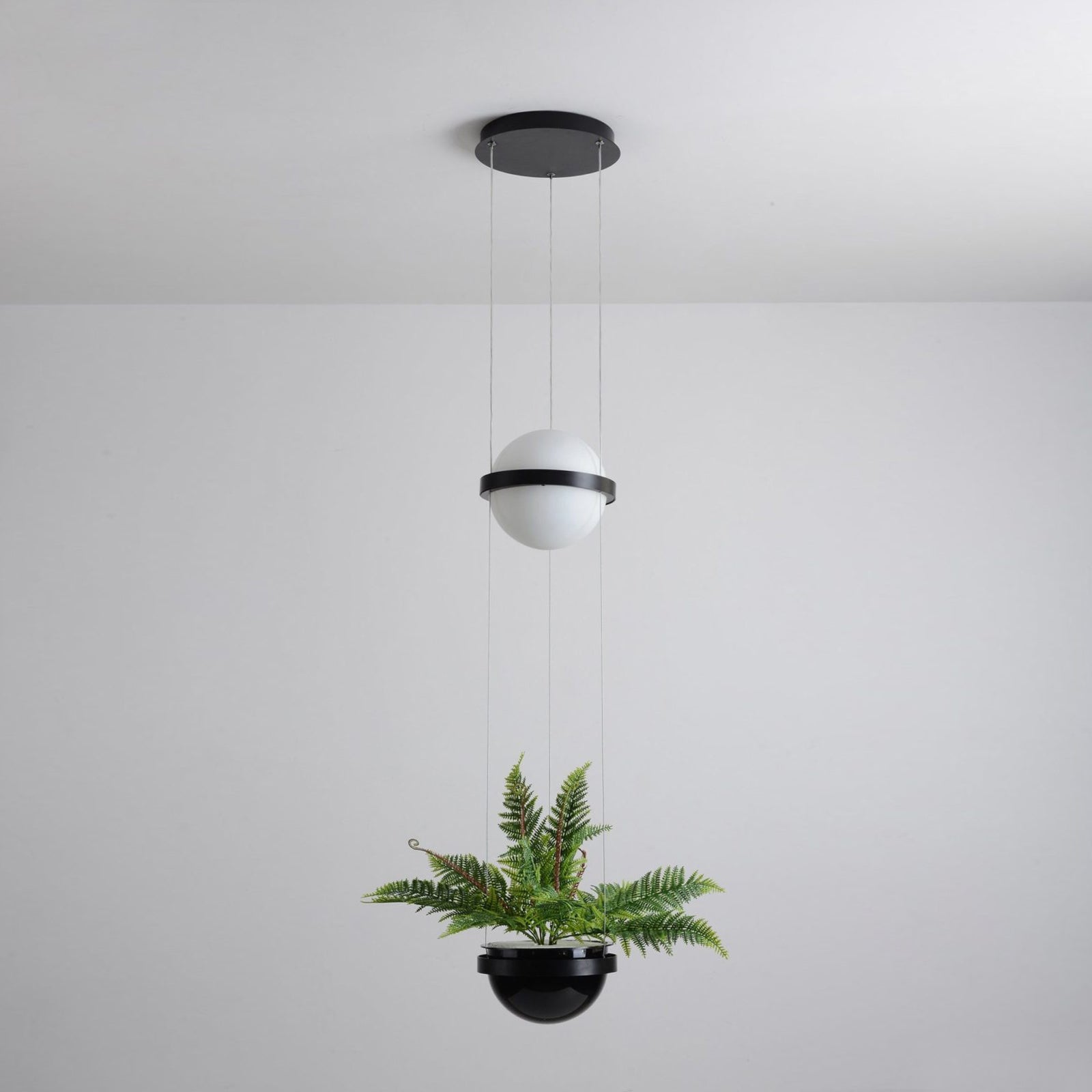 Vacaria Modern Minimalist Metal Plastic Pendant Lamp - Lamp Copper