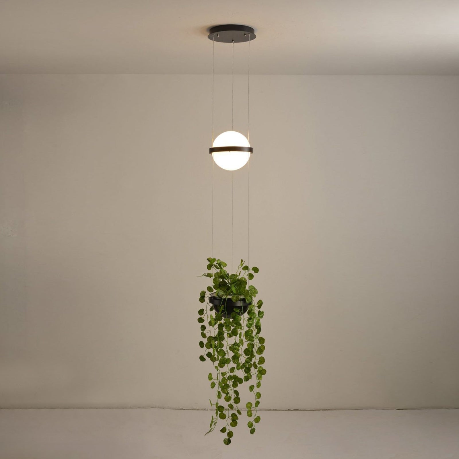 Vacaria Modern Minimalist Metal Plastic Pendant Lamp - Lamp Copper
