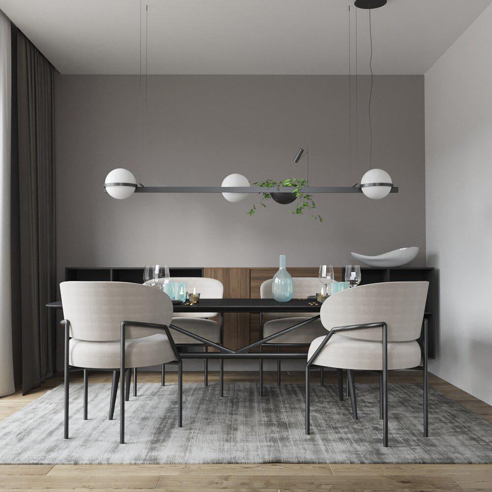 Orbit Sphere Pendant Lamp - Blowlighting