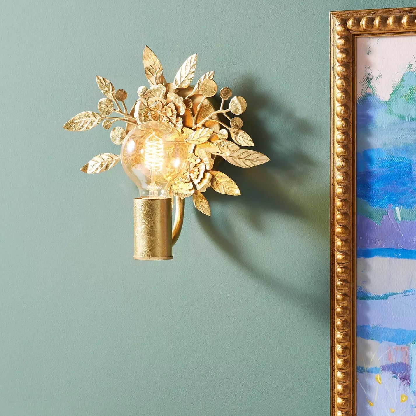 Ullaeiel Postmodern Luxury Metal Wall Lamp - Lamp Copper