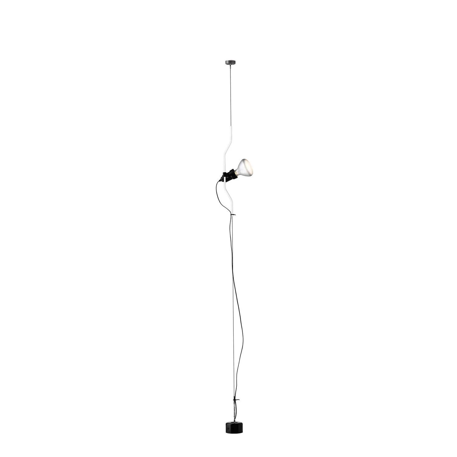 Silva Minimalist Metal Black White Red Pendant Light Dining Room Bedroom