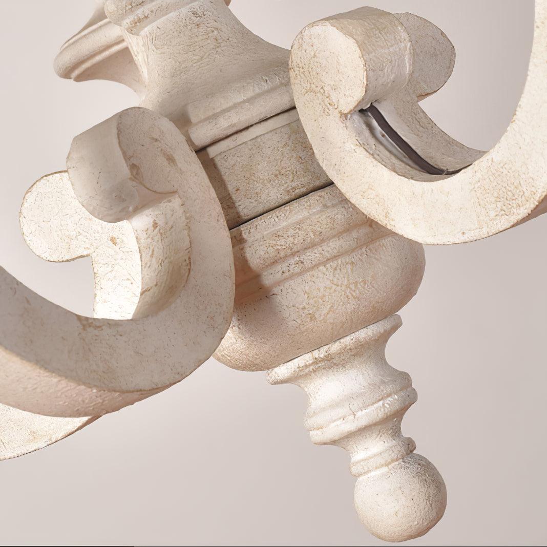 Parrotuncle Wooden Candle Chandelier - Blowlighting