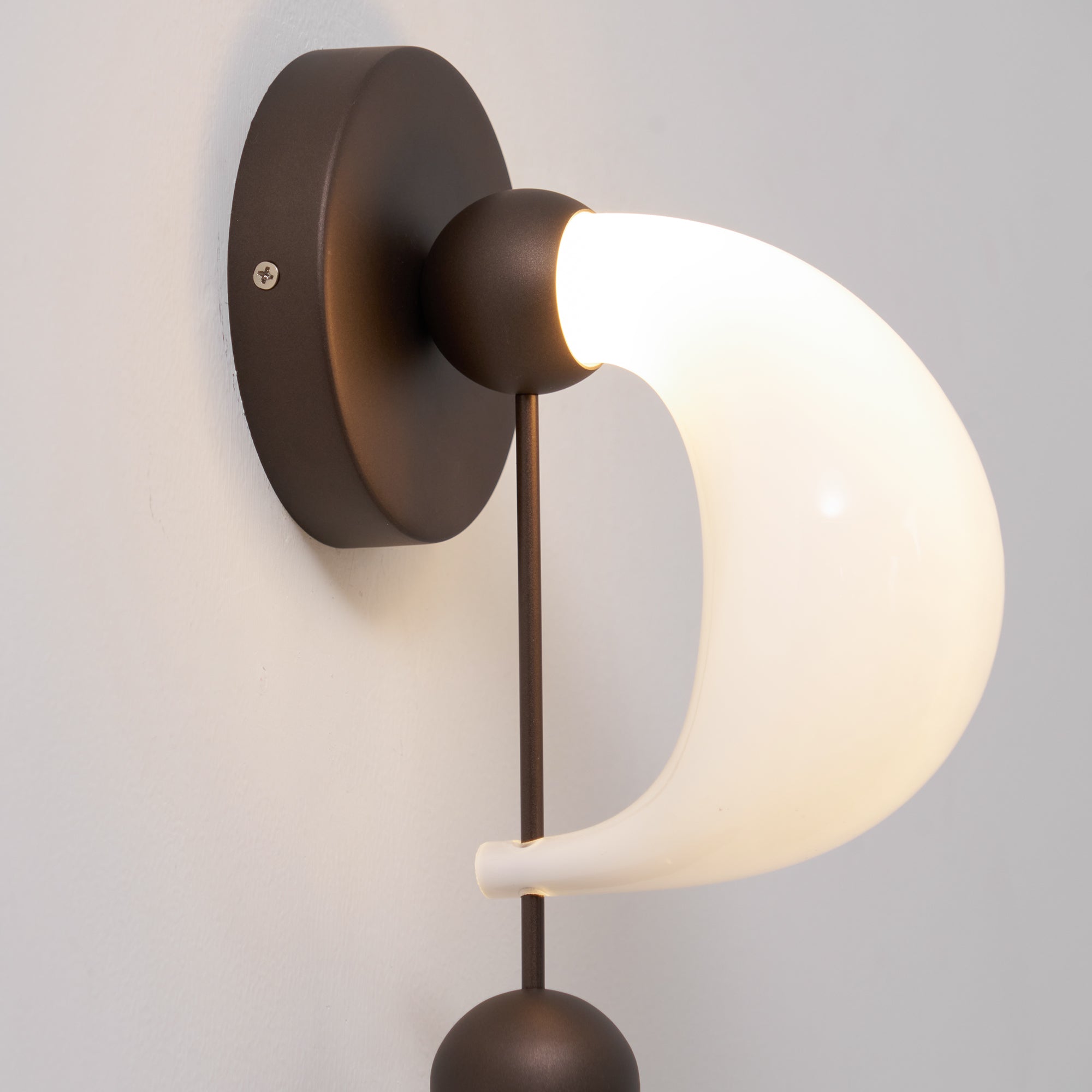 Vesilara Creativity Modern Minimalist Glass Wall Lamp - Lamp Copper