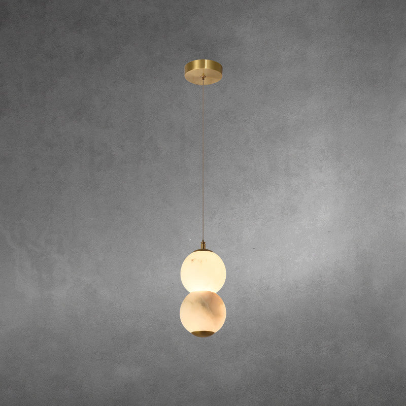 Silva Minimalism Metal Resin Pendant Light Dining Room Bedroom