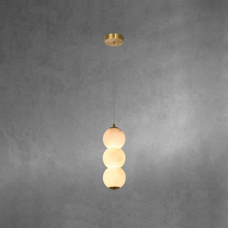 Silva Minimalism Metal Resin Pendant Light Dining Room Bedroom