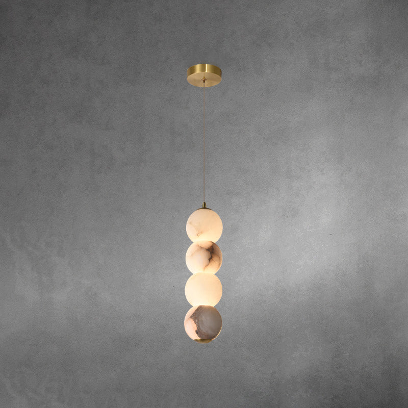 Silva Minimalism Metal Resin Pendant Light Dining Room Bedroom