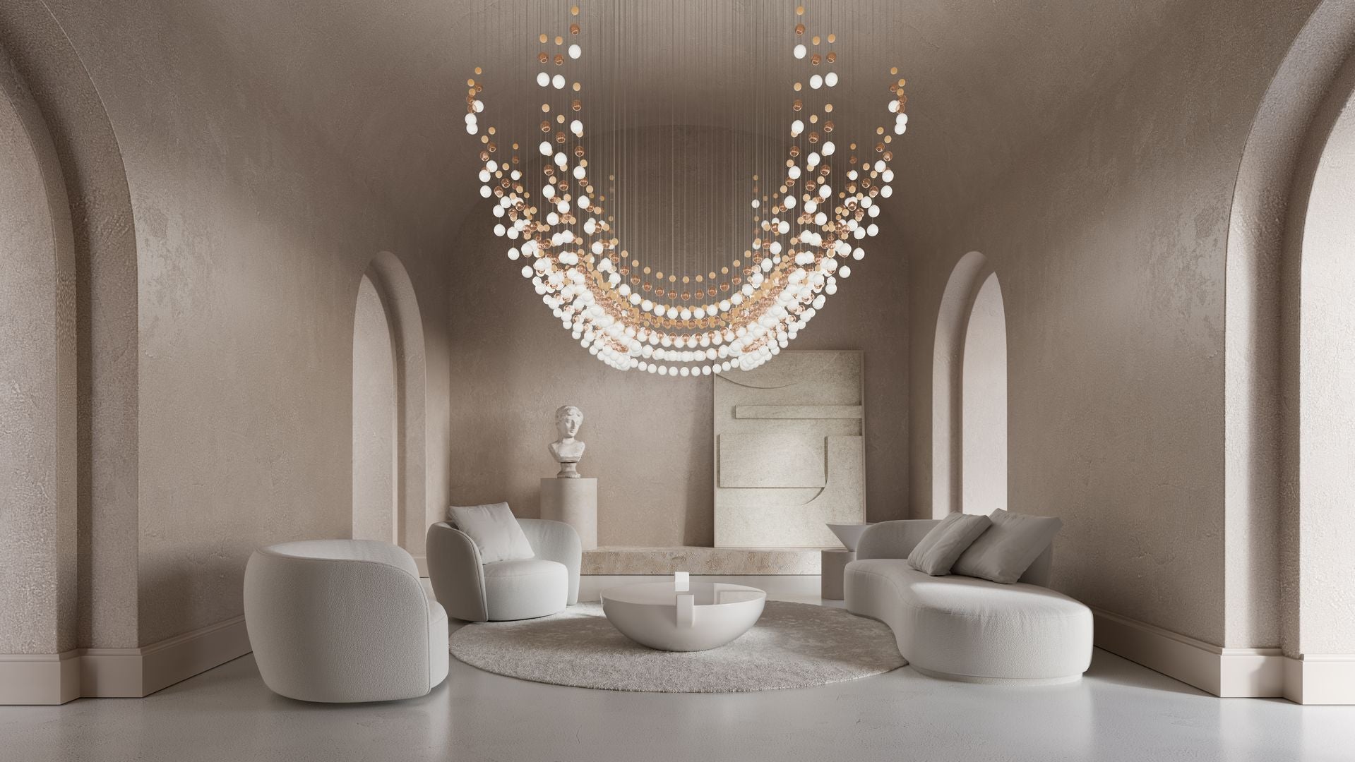 Pearl Curtain Customize Chandelier - Vakkerlight