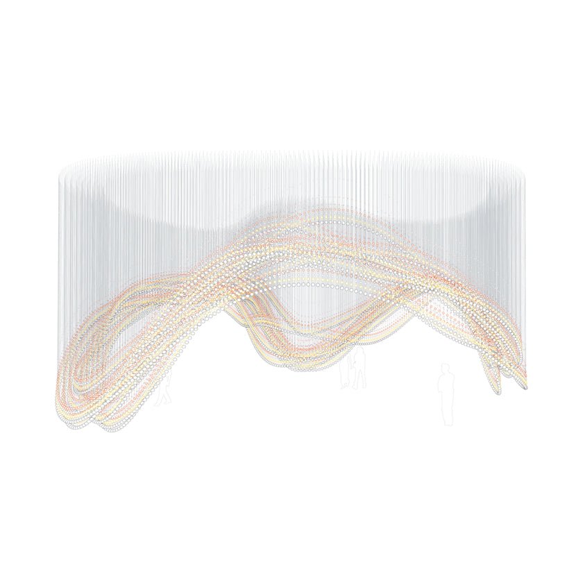 Pearl Curtain Customize Chandelier - Vakkerlight