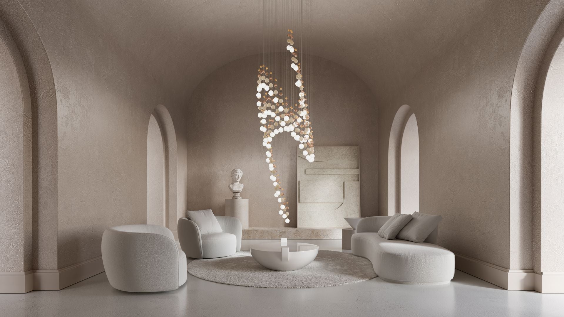 Pearl Curtain Customize Chandelier - Vakkerlight
