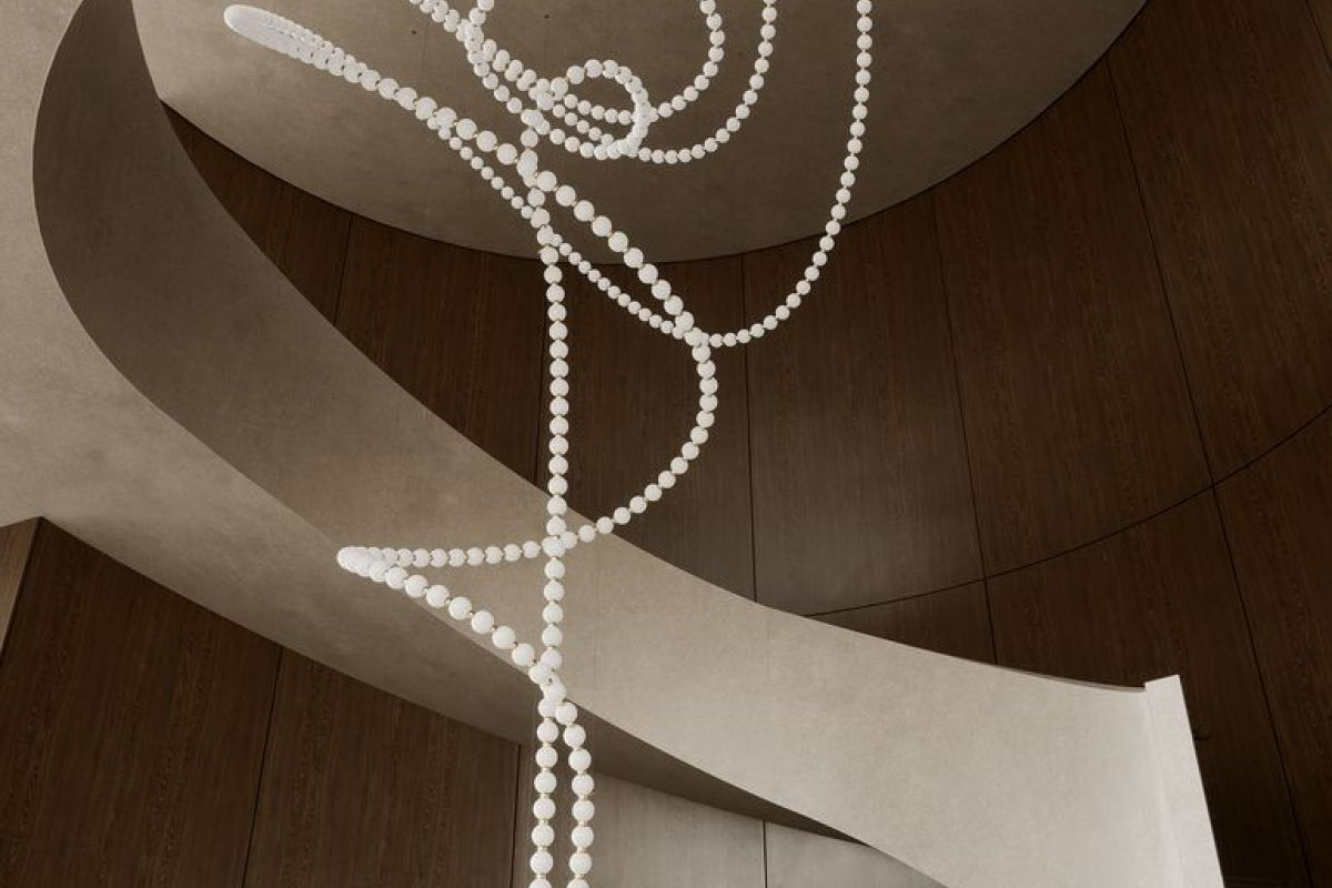 Pearl Suspension Personnalisable Métal Verre Lustre