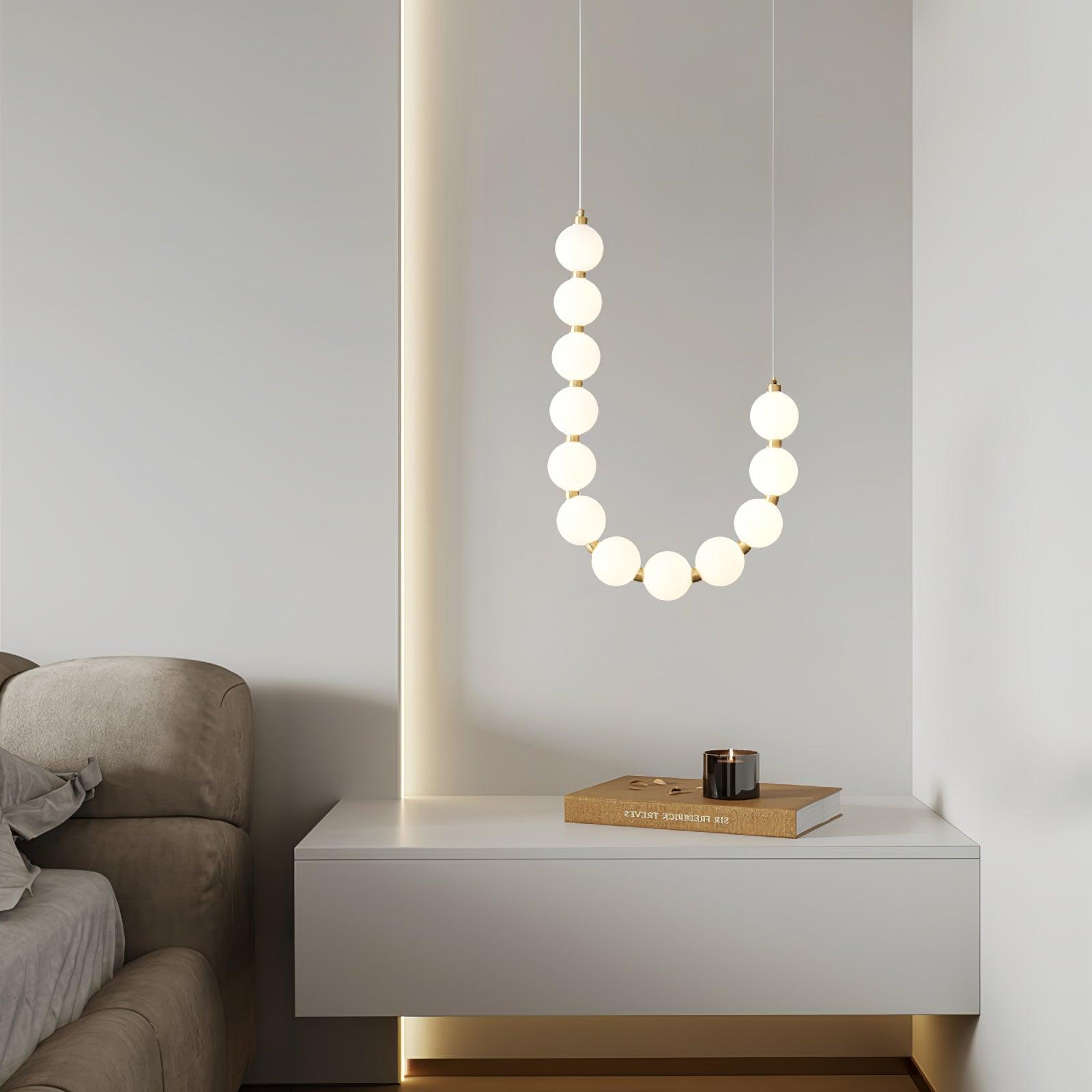 Pearl Modernl Glass Chandelier - Blowlighting