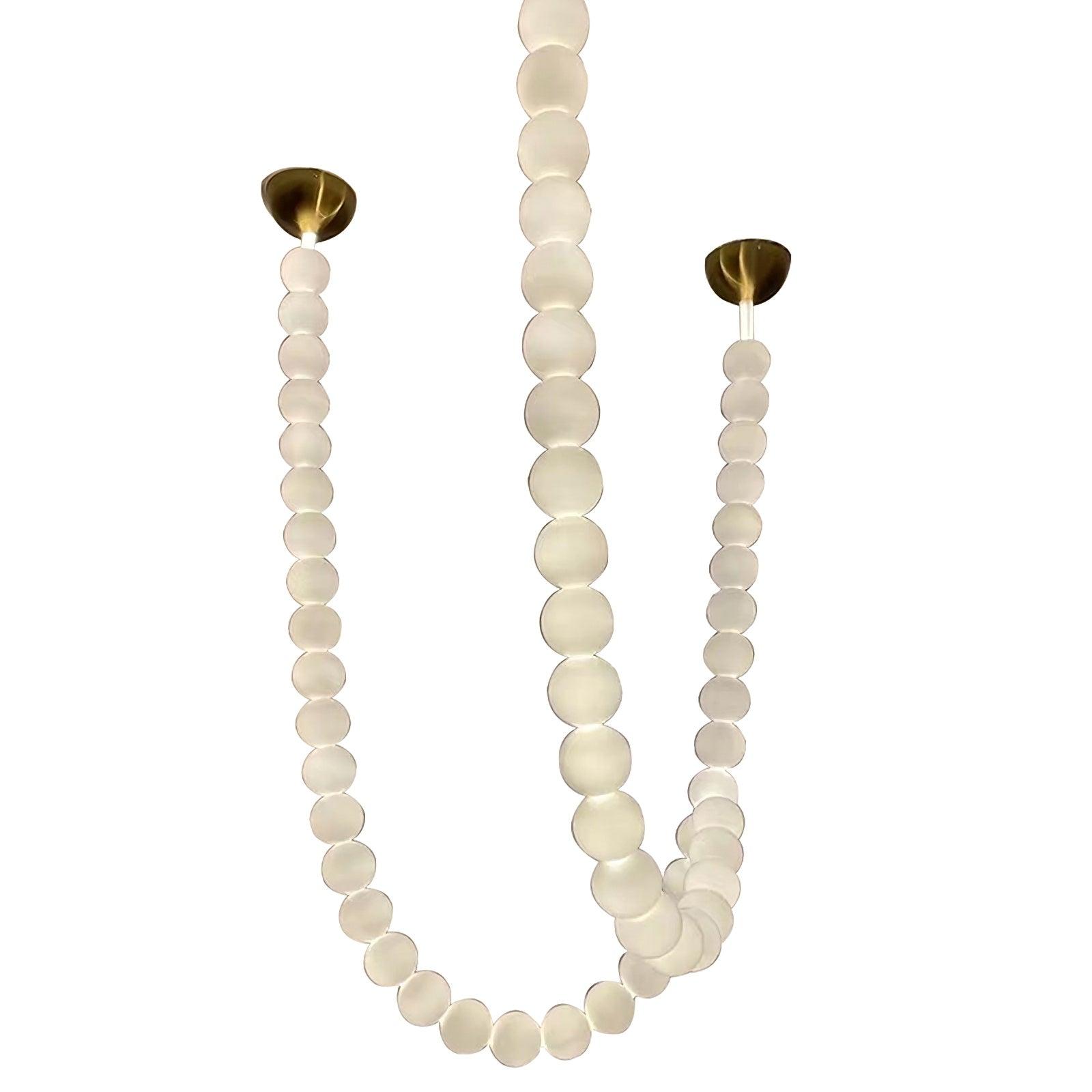 Petal Chandelier Luxurious Pearl Necklace - Letslighting