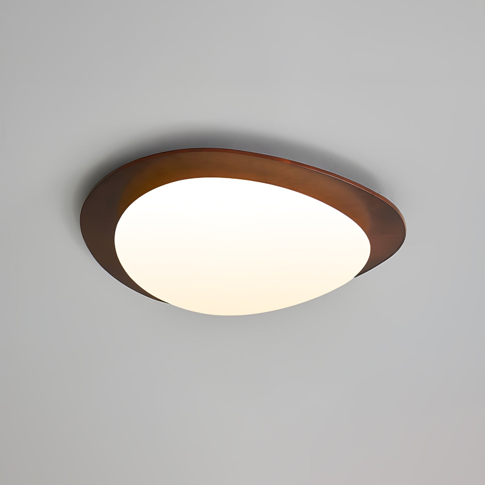 Pebble Wooden Ceiling Light - Blowlighting