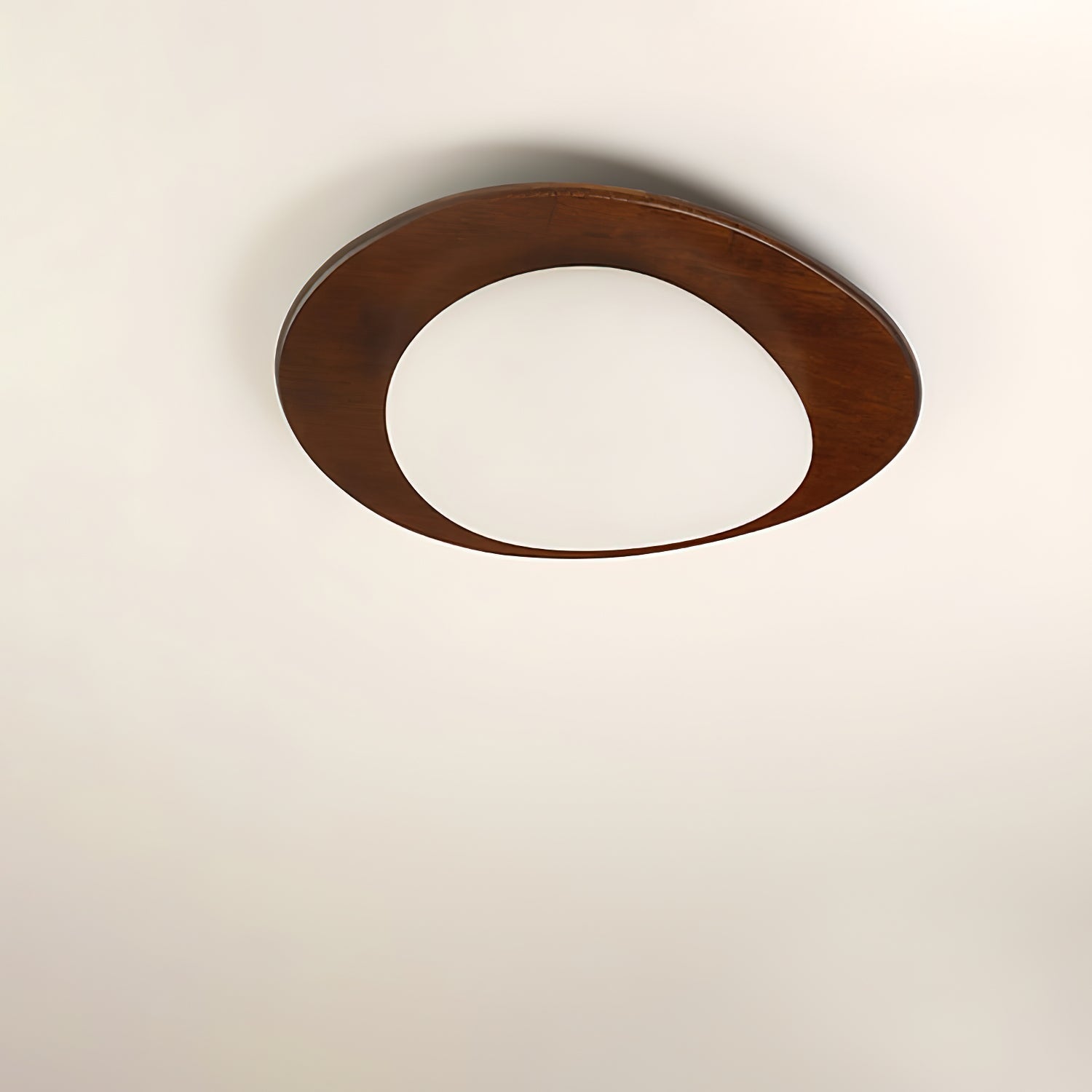 Pebble Wooden Ceiling Light - Blowlighting