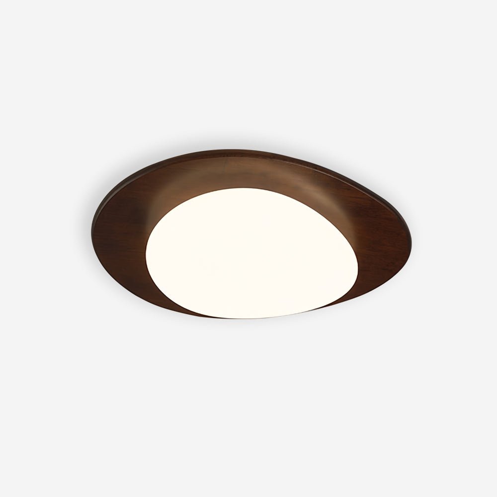 Pebble Wooden Ceiling Light - Blowlighting