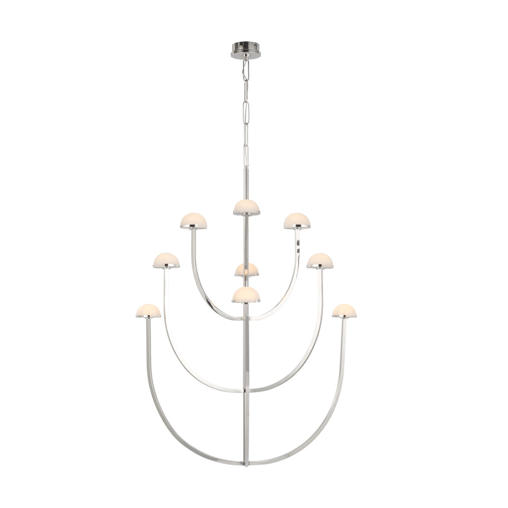 Pedra Chandelier Minimalist Arc Geometry - Letslighting