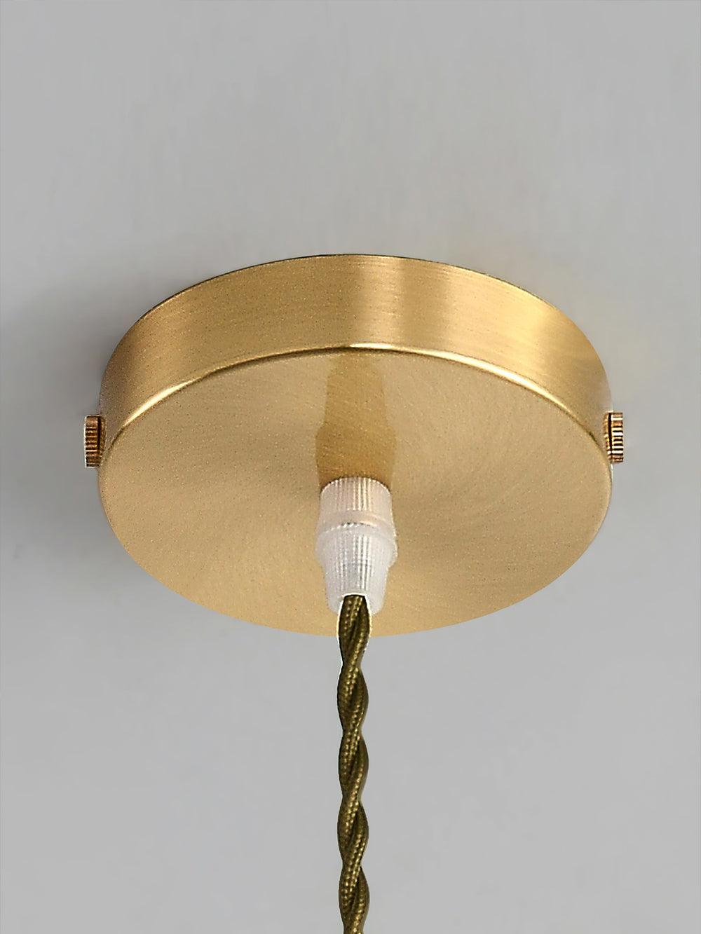 Sage Vintage Glass Pendant Light - Blowlighting