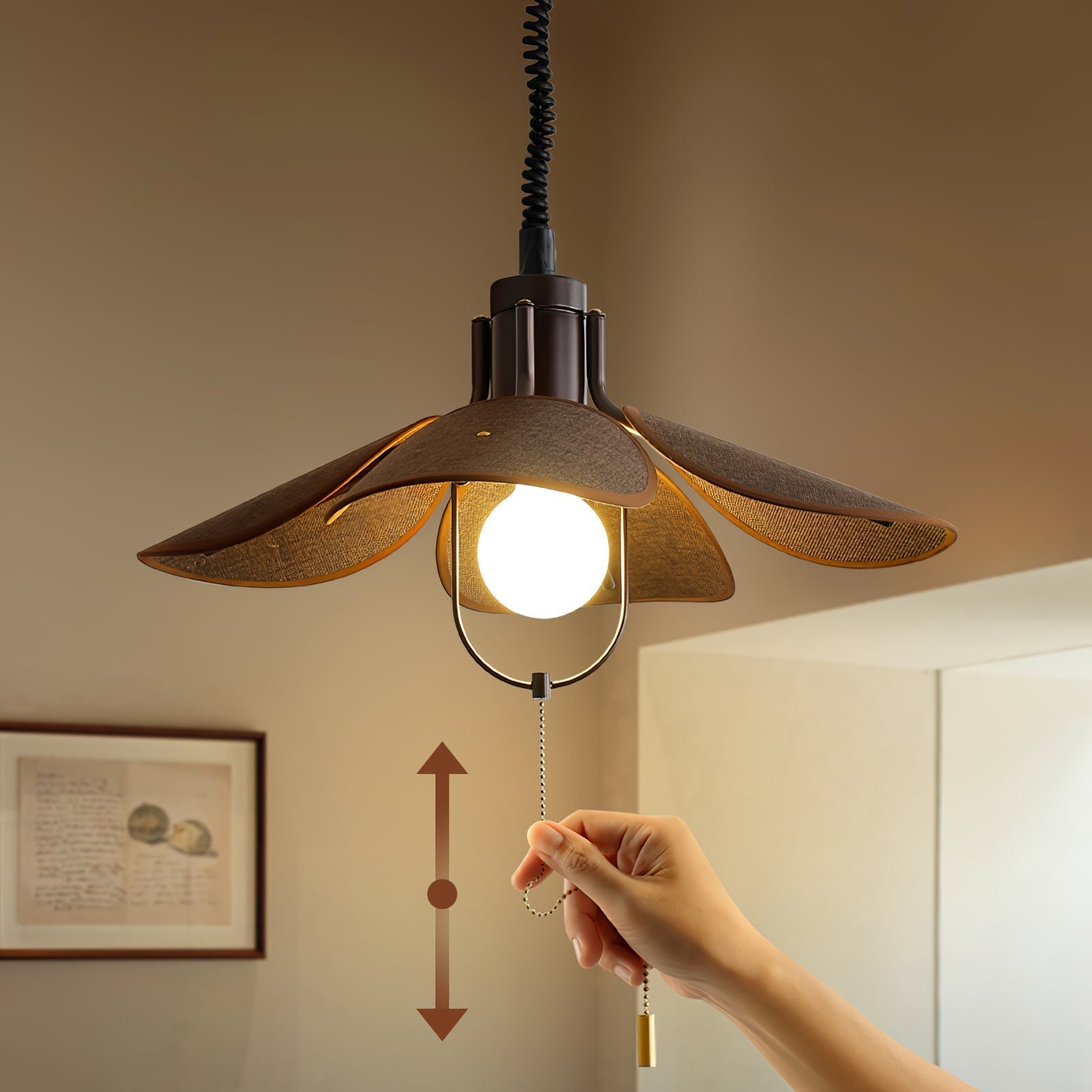 Petal Bloom Pendant Light - Blowlighting