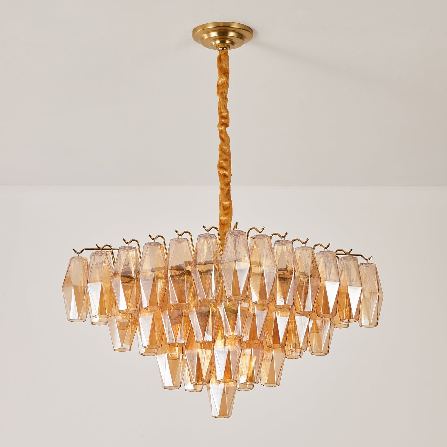 Petralyn Chandelier Prism Cascade - Letslighting