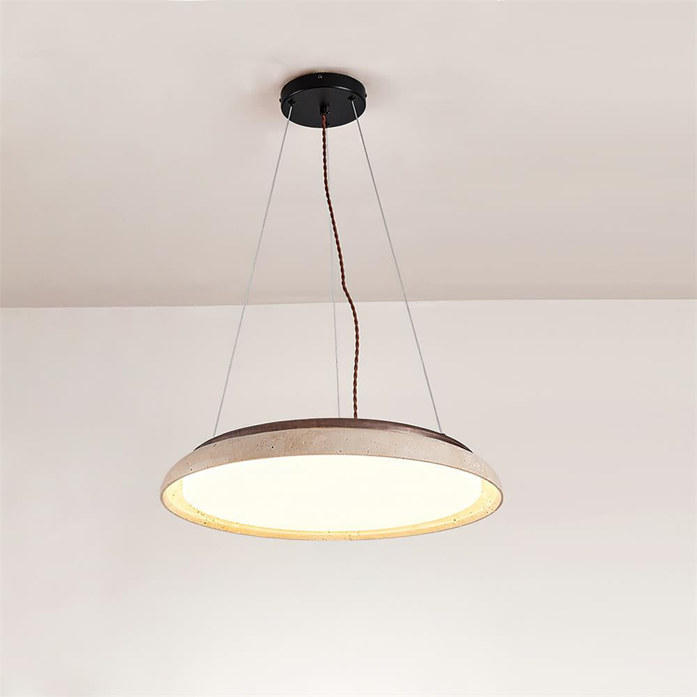 Ritta Piedra Travertine Pendant Light - Letslighting