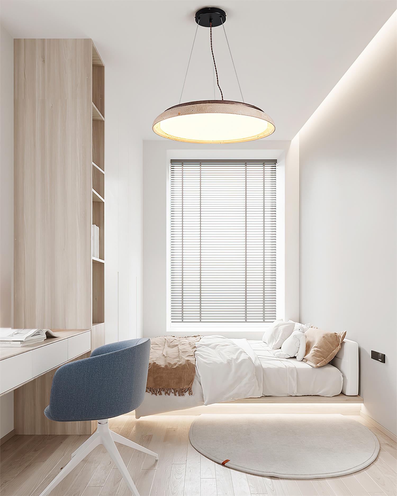 Ritta Piedra Travertine Pendant Light - Letslighting