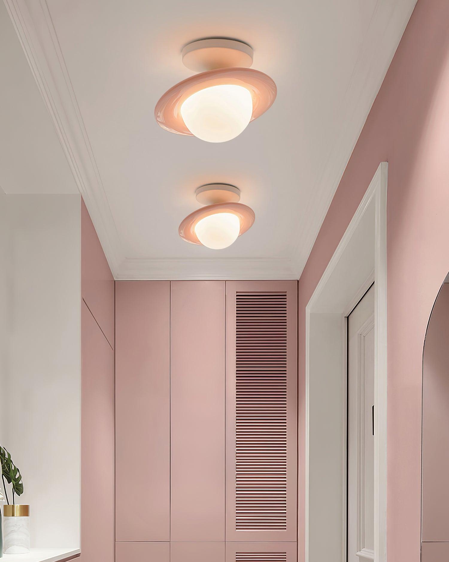 Ceiling Light Playful Planet Shape Soft Glow Whimsical Modern - Letslighting