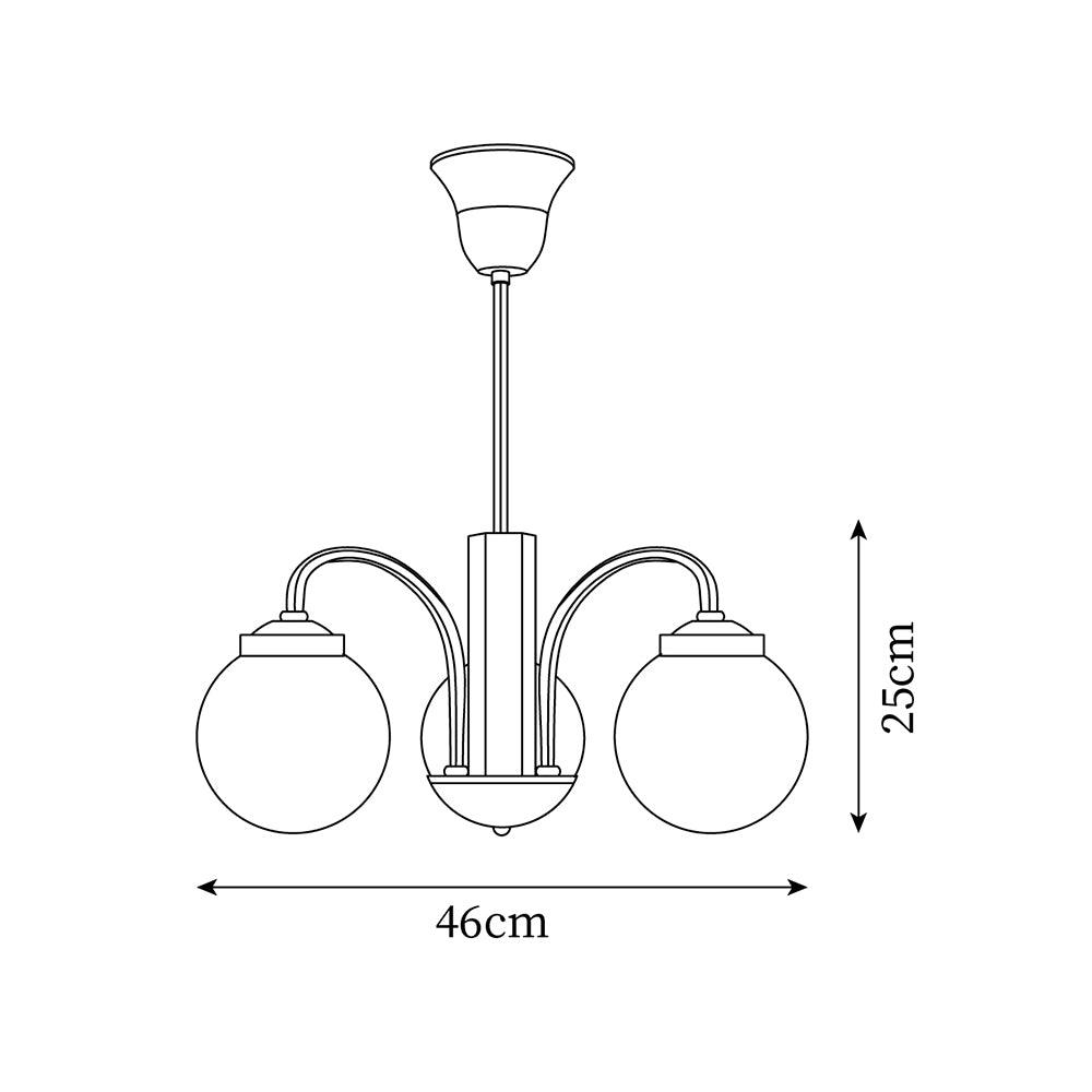 Polaris Art Chandelier Bauhaus-Inspired Elegance - Letslighting