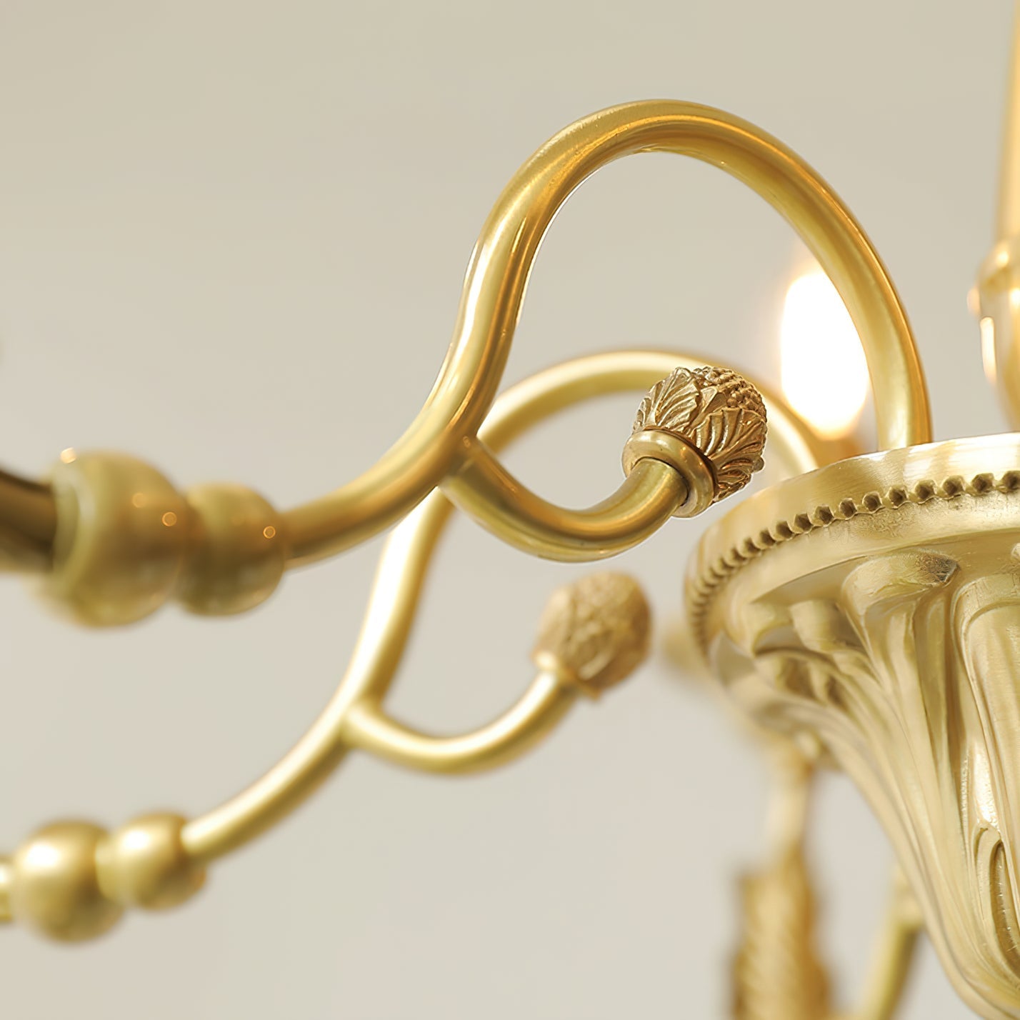 Cevynara Postmodern Luxury Metal Chandelier - Lamp Copper