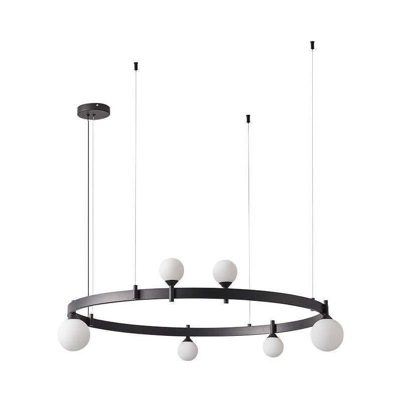 Linea Axis Round Chandelier - Letslighting