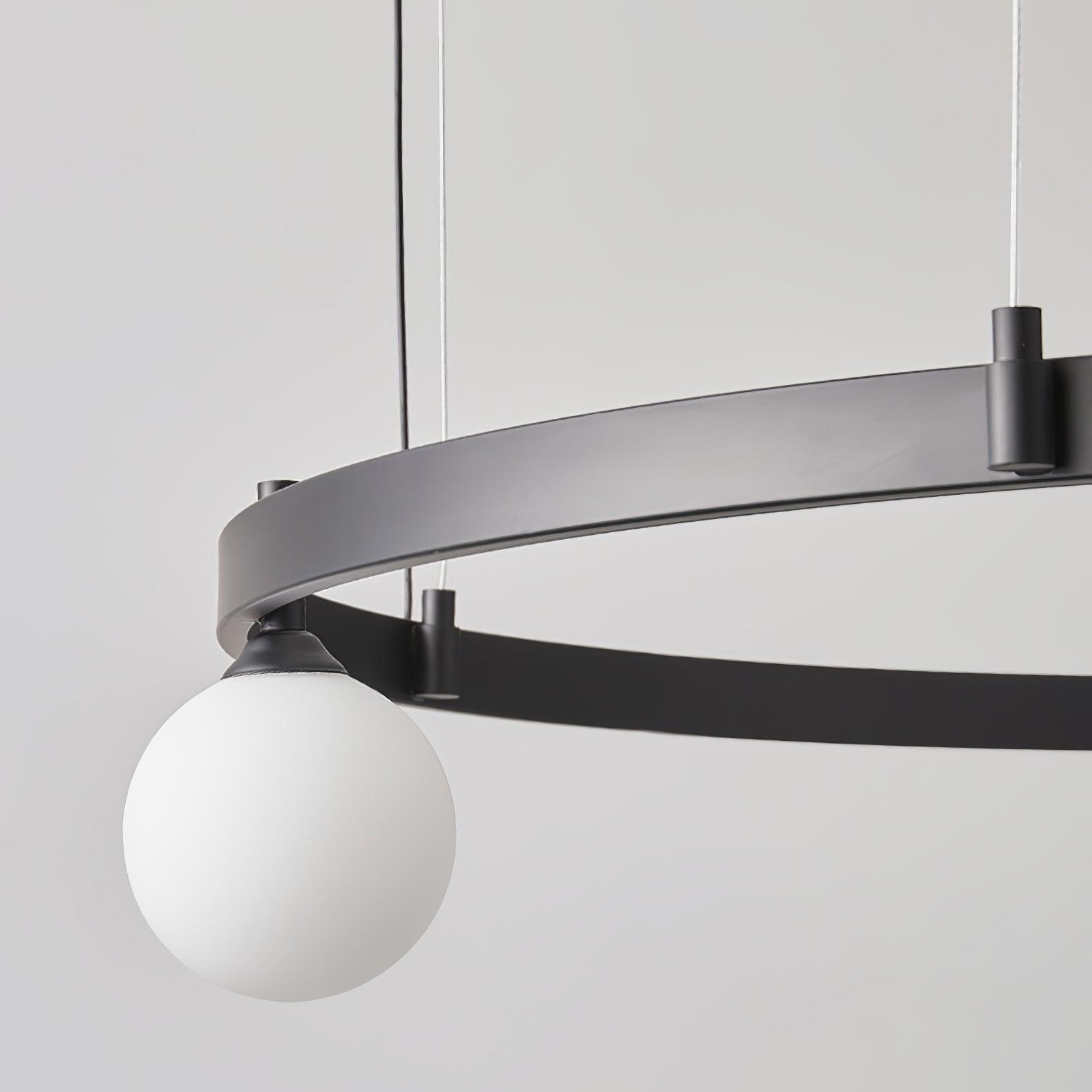 Linea Axis Round Chandelier - Letslighting