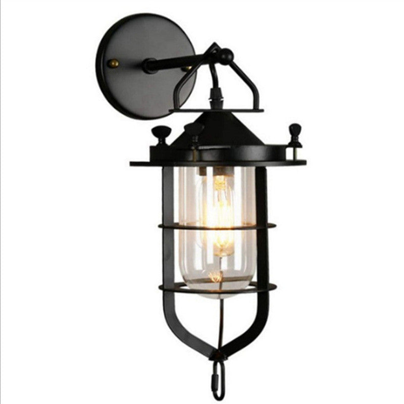 Zatheir Vintage Industrial Classic Metal Wall Lamp - Lamp Copper