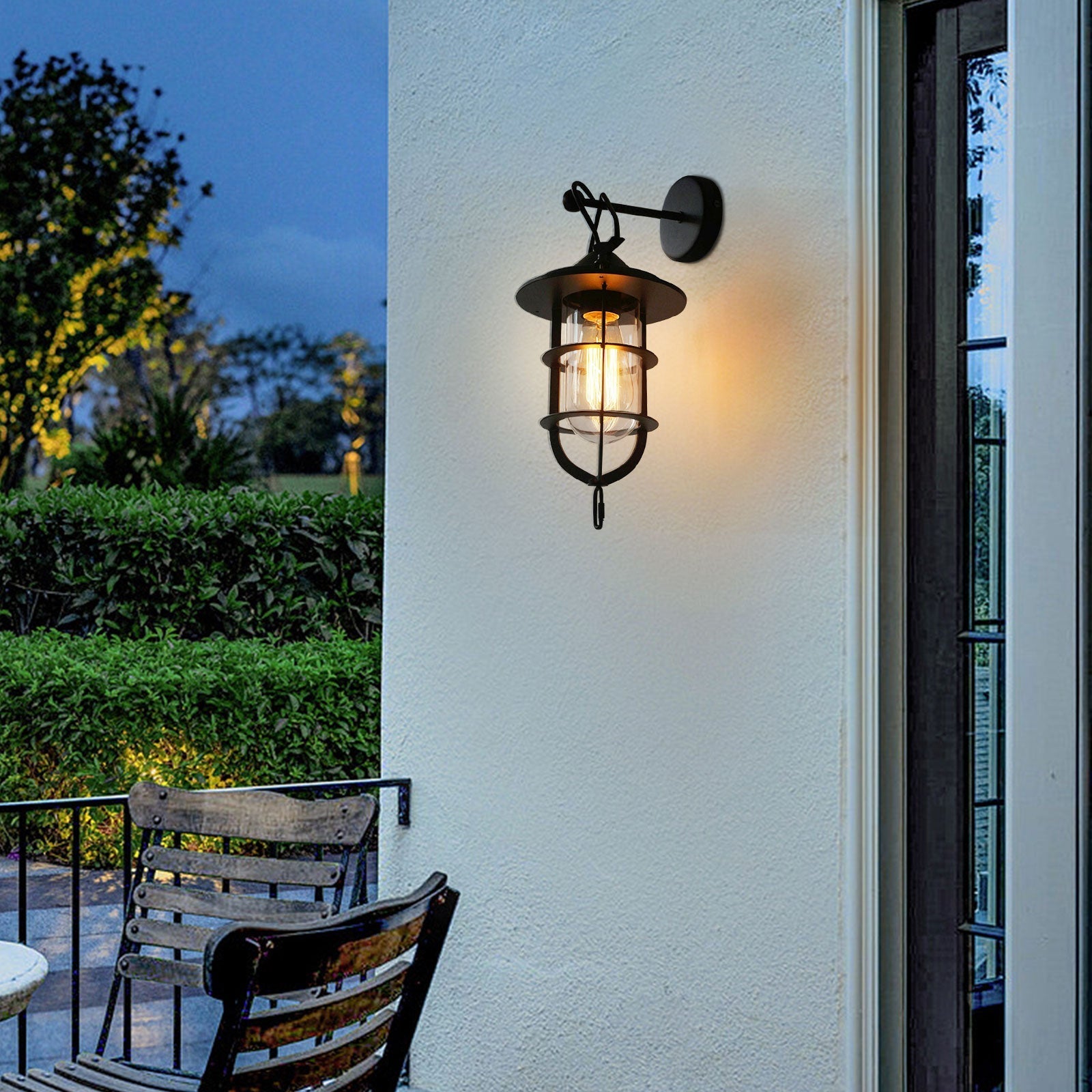 Zatheir Vintage Industrial Classic Metal Wall Lamp - Lamp Copper