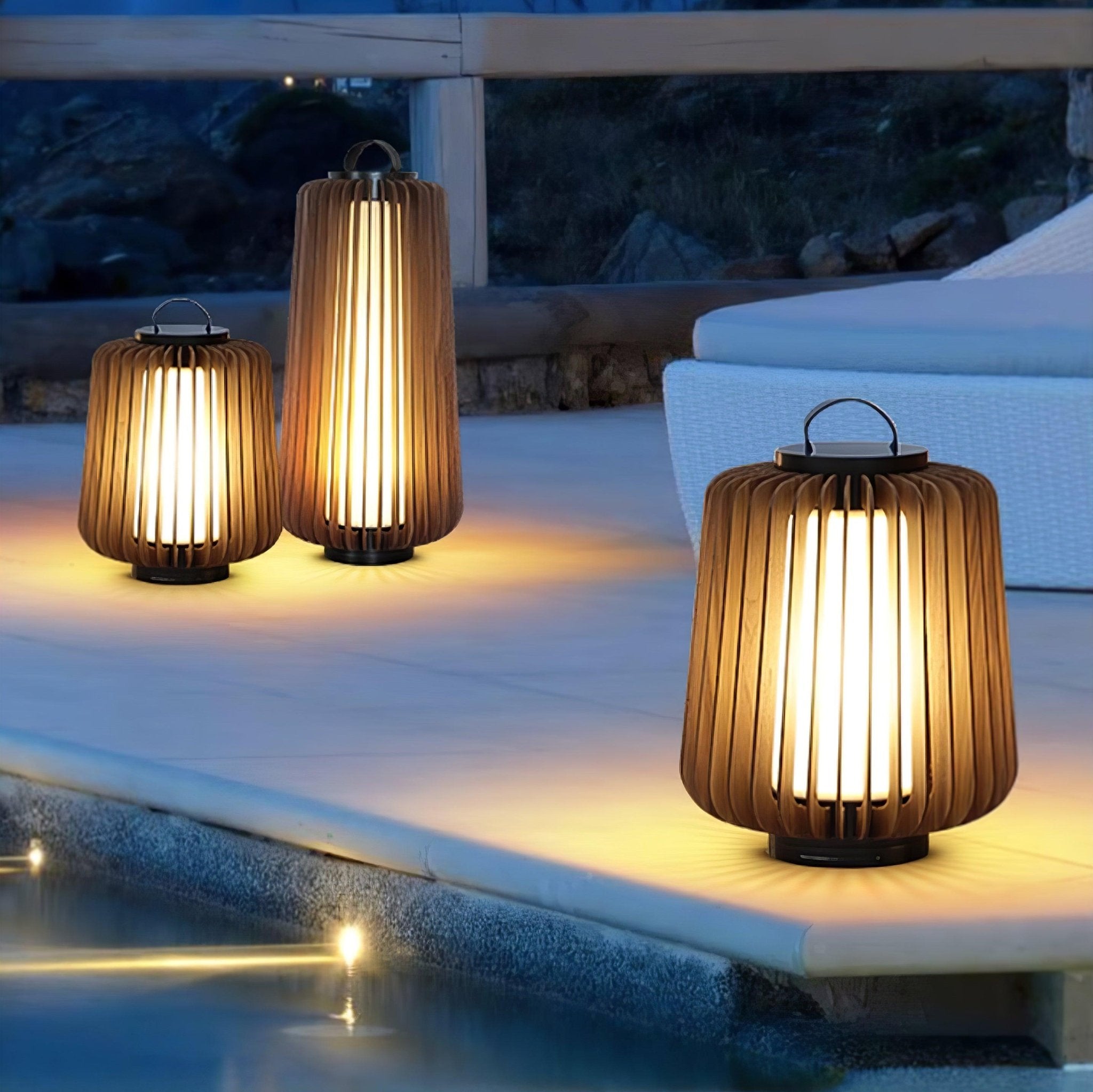 Portable Lantern Rechargeable Outdoor Light - Blowlighting