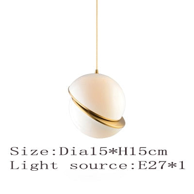 Luminaires suspension  postmoderne Rond