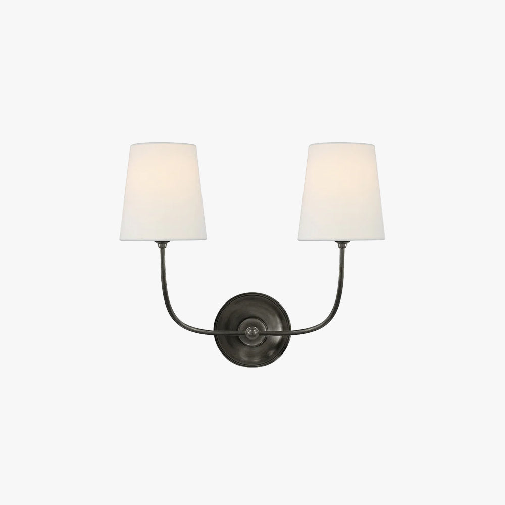Epoch Vintage Classical Metal Fabric Wall Light Shades Bathroom Bedroom