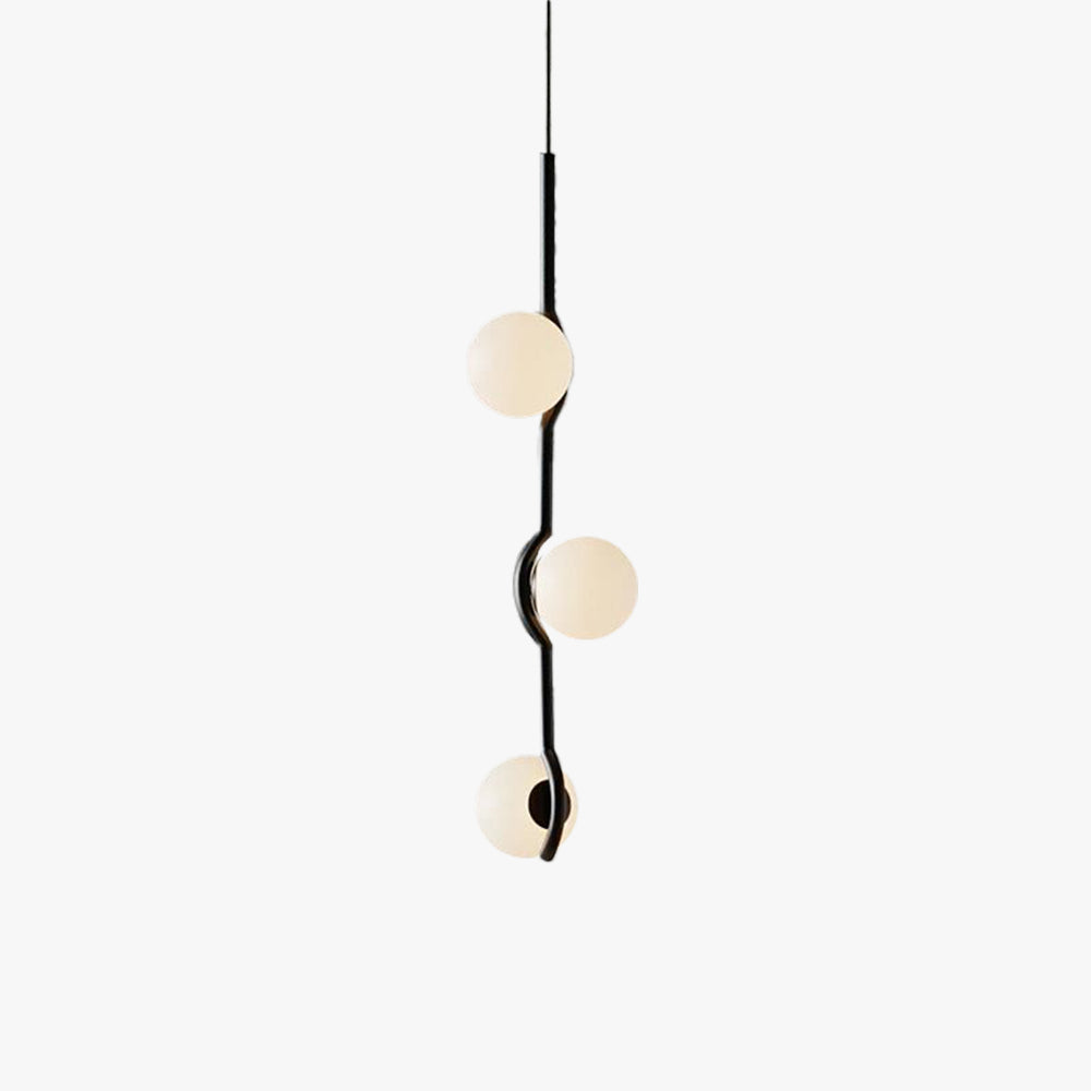 Silva Minimalism Metal Glass Pendant Light Dining Room Bedroom