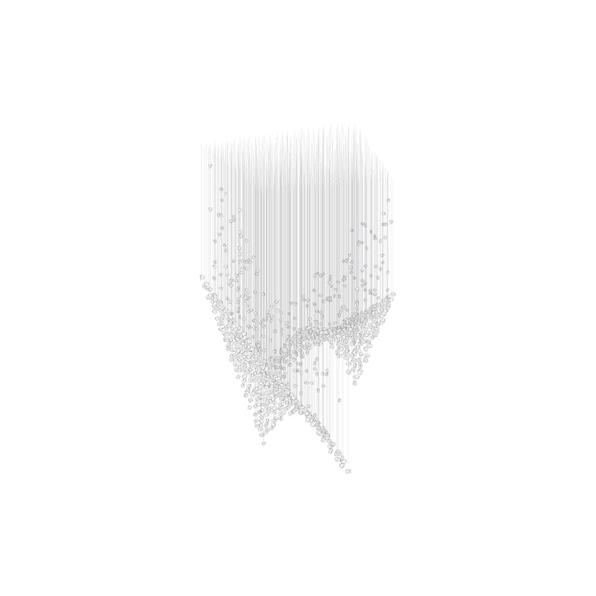 Raw Artistique Luxe Cristal Personnalisable Lustre