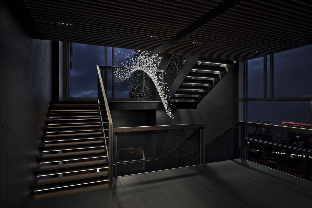 Raw Artistique Luxe Cristal Personnalisable Lustre