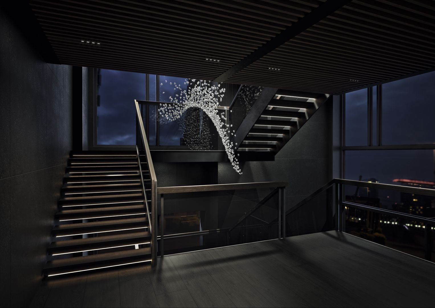 Raw Artistique Luxe Cristal Personnalisable Lustre