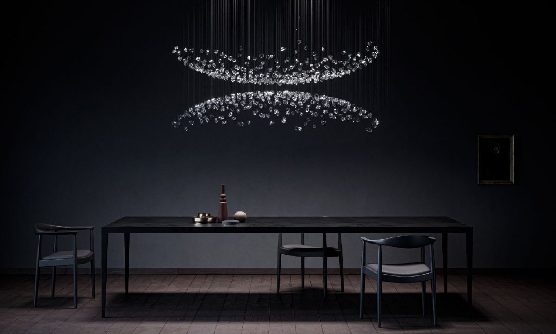 Raw Artistique Luxe Cristal Personnalisable Lustre