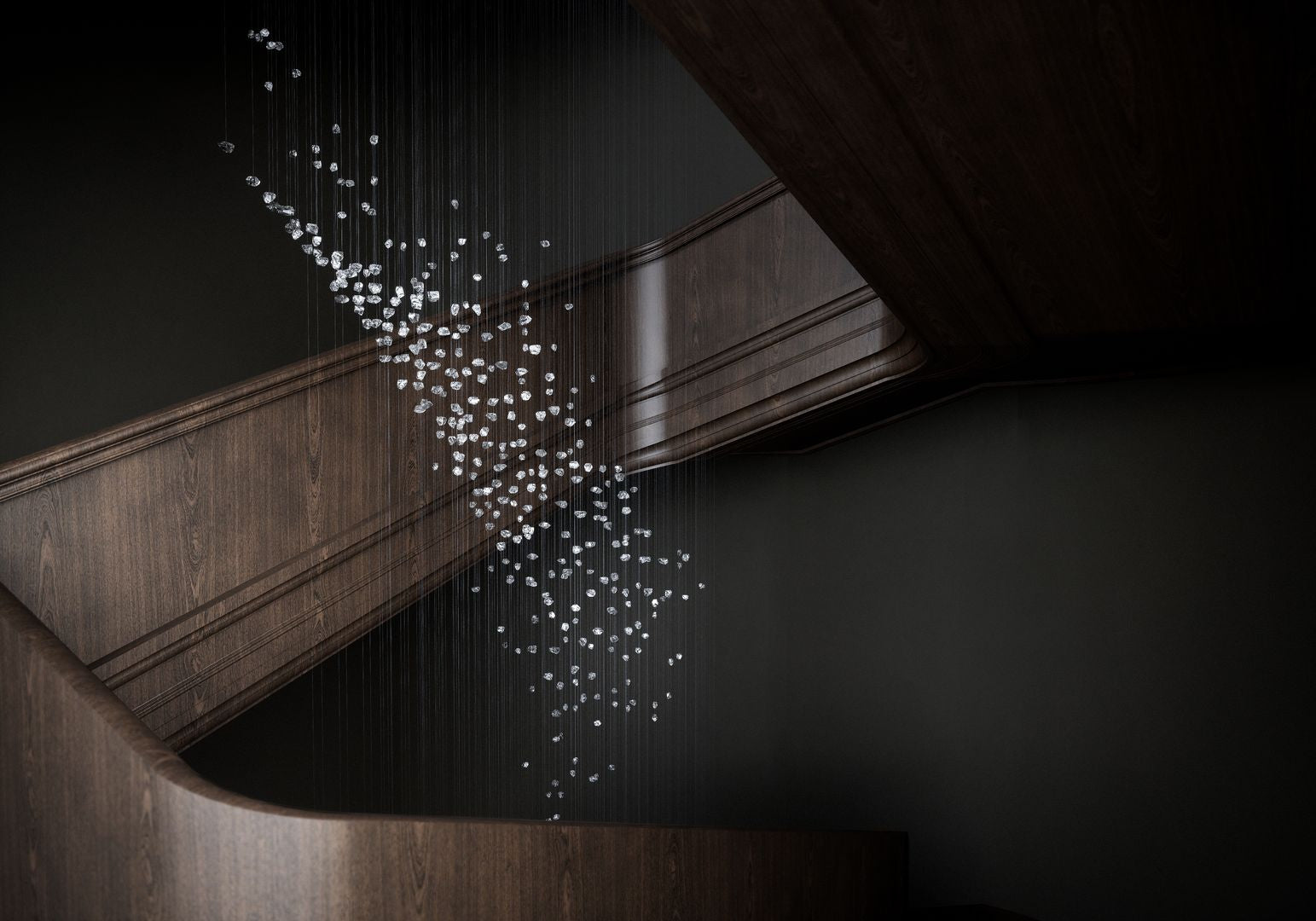 Raw Artistique Luxe Cristal Personnalisable Lustre