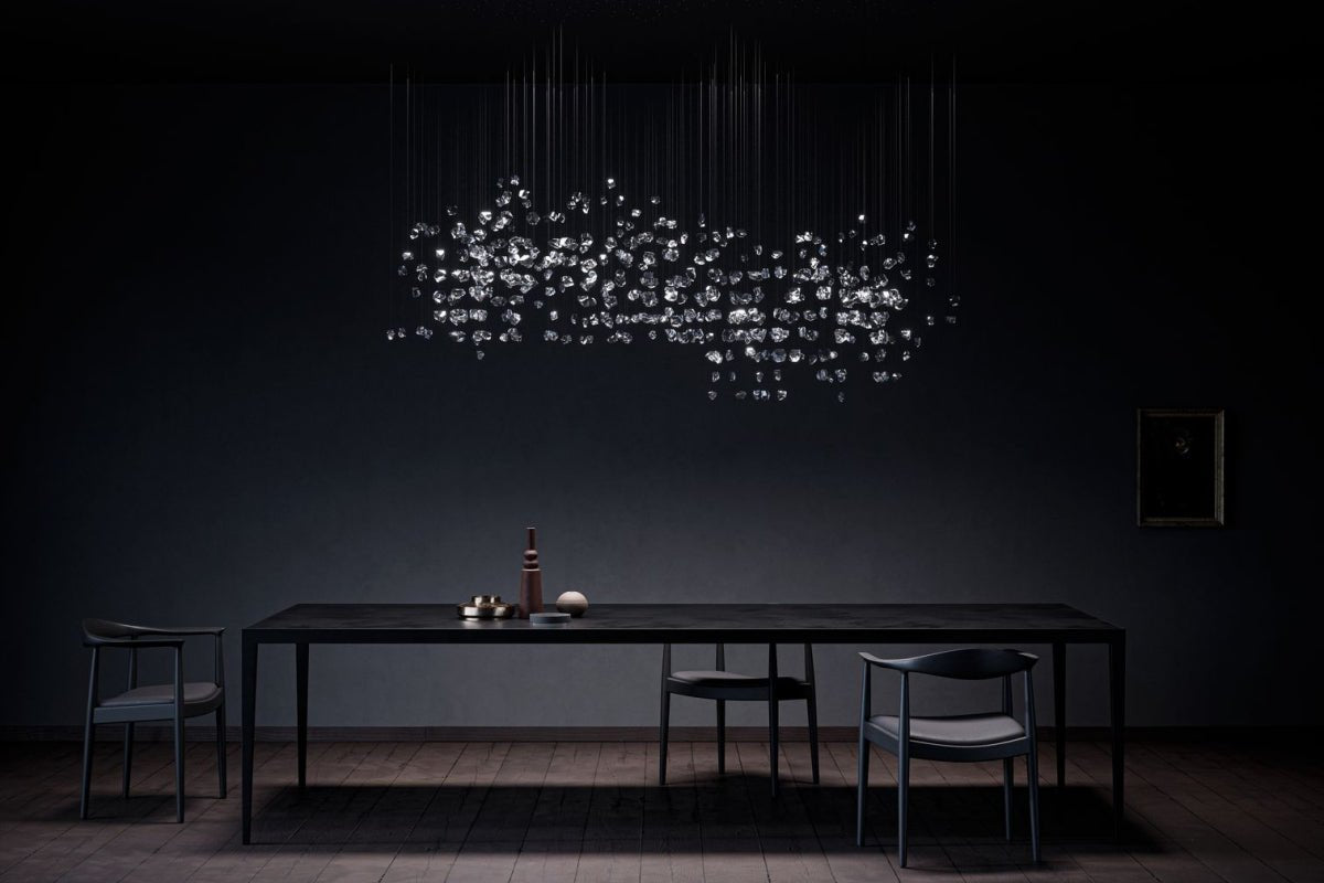 Raw Artistique Luxe Cristal Personnalisable Lustre