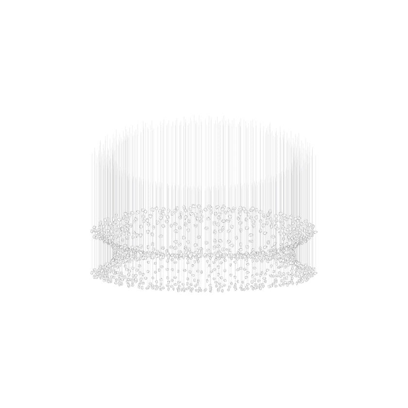 Raw Artistique Luxe Cristal Personnalisable Lustre