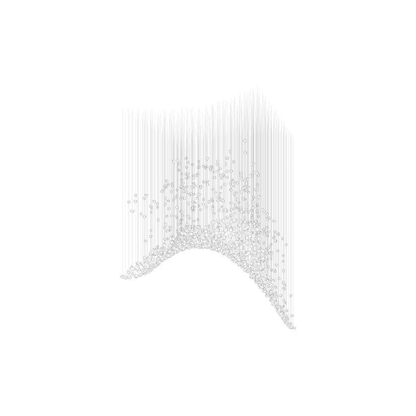 Raw Artistique Luxe Cristal Personnalisable Lustre